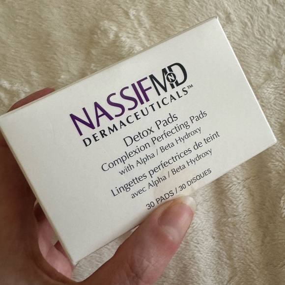 Sephora NassifMD Dermaceuticals Skincare Detox Pads NEW NWT NIB Beauty Skincare - Picture 2 of 11